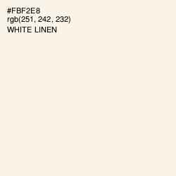 #FBF2E8 - White Linen Color Image